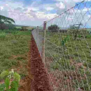 chain link wire fence installation